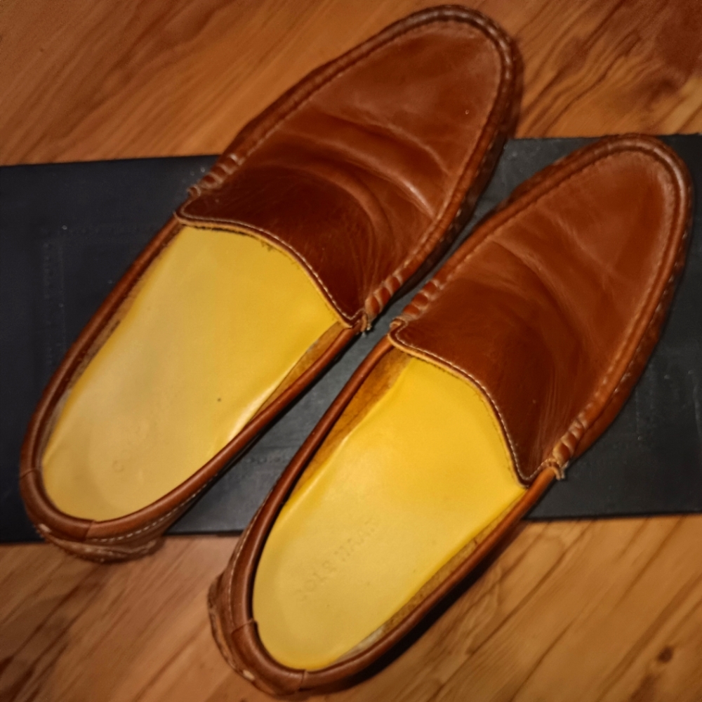 Cole Haan Driving Loafer Chestnut